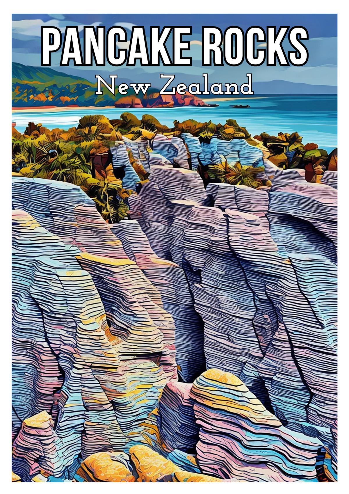 Pancake Rocks
