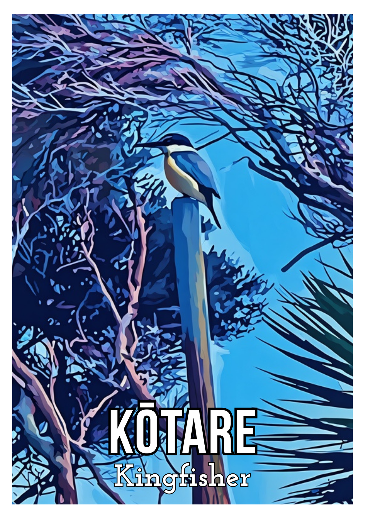 Kingfisher Print