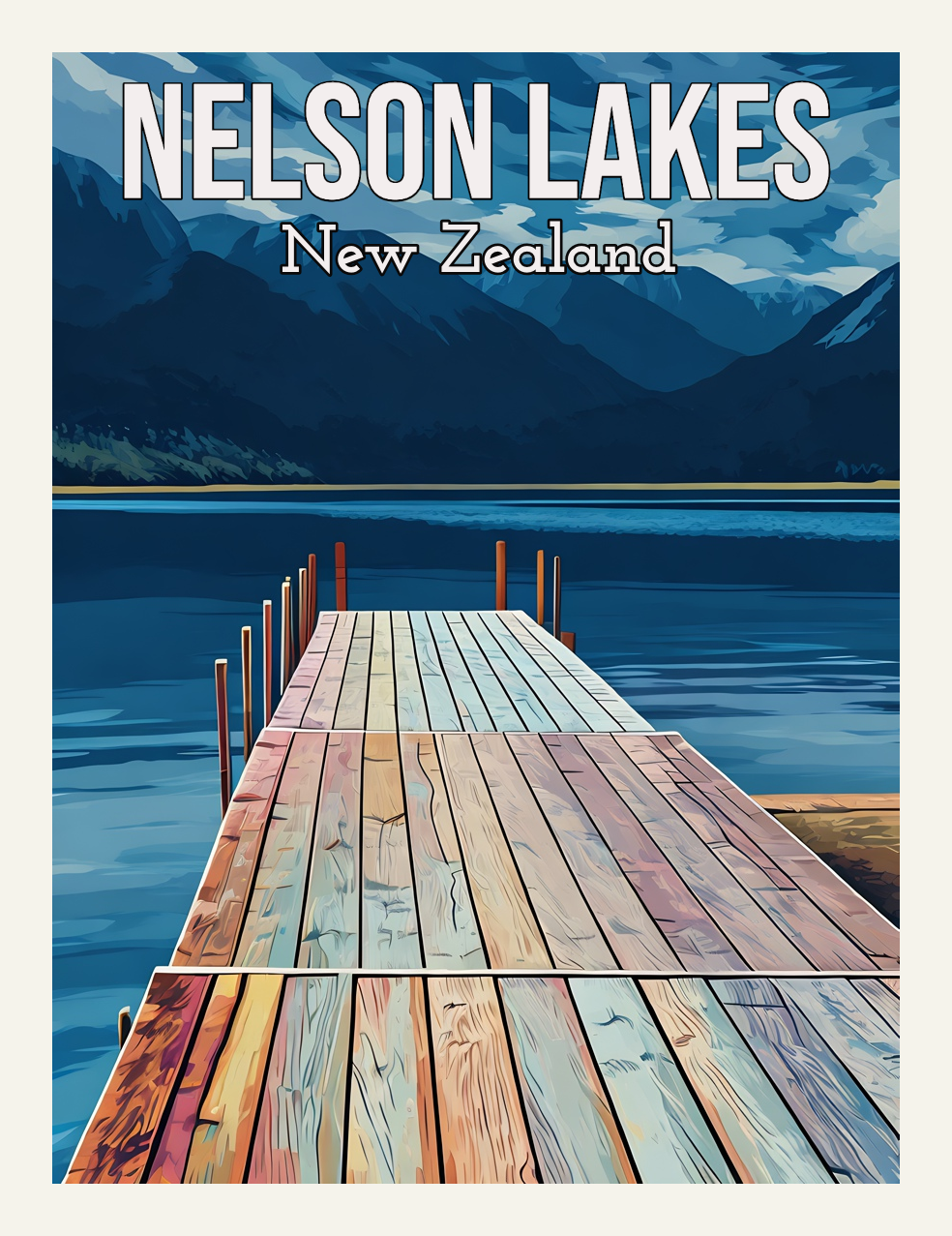 New Zealand Travel Posters