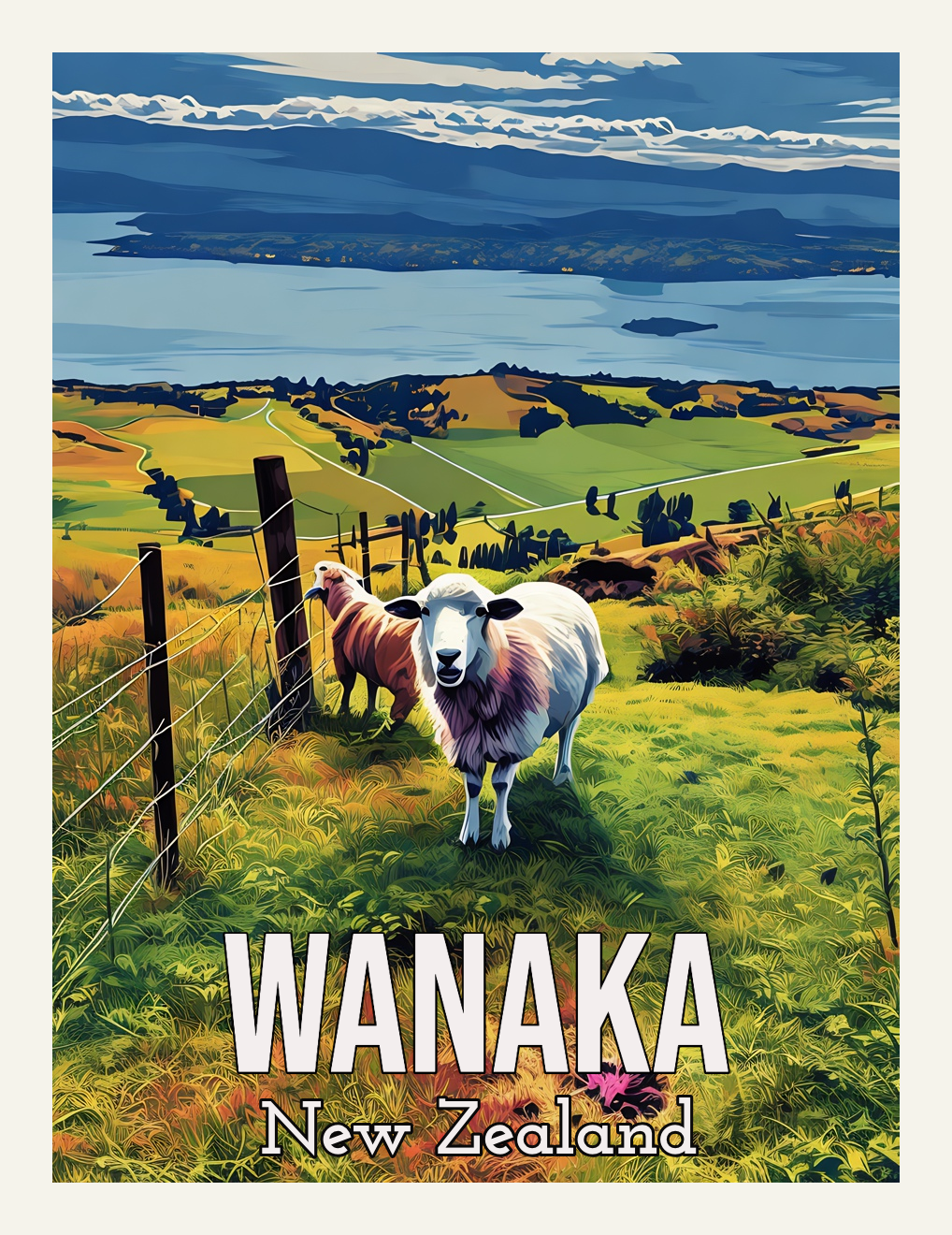 New Zealand Travel Posters