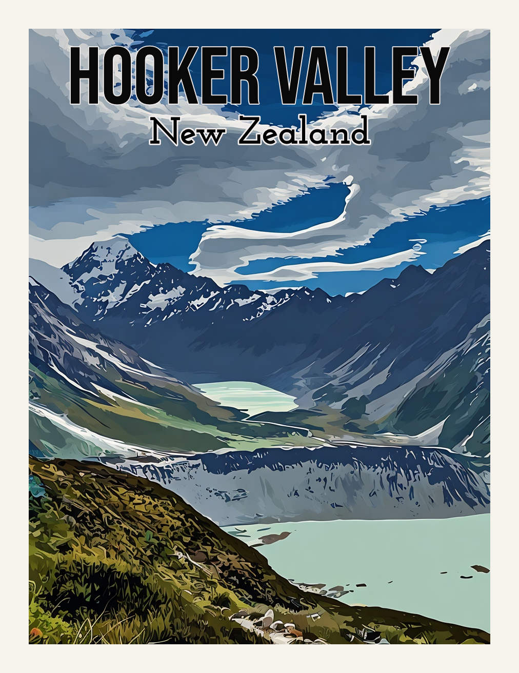 New Zealand Travel Posters