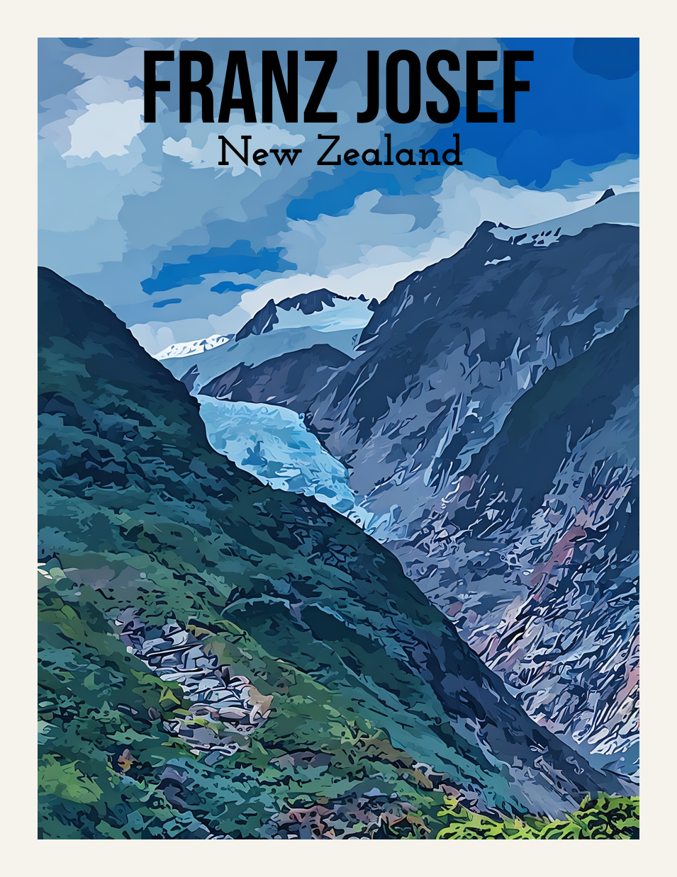 New Zealand Travel Posters