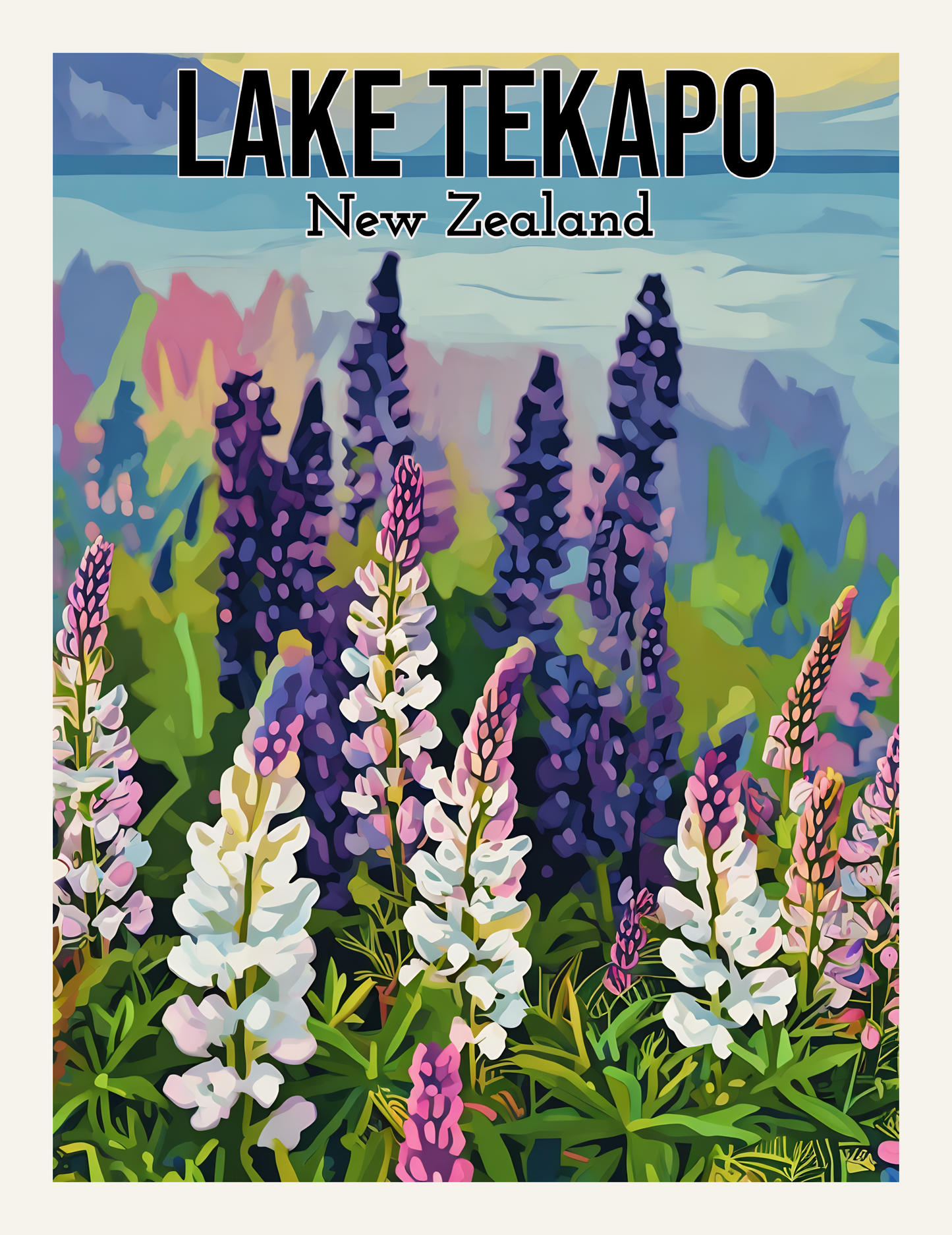 New Zealand Travel Posters