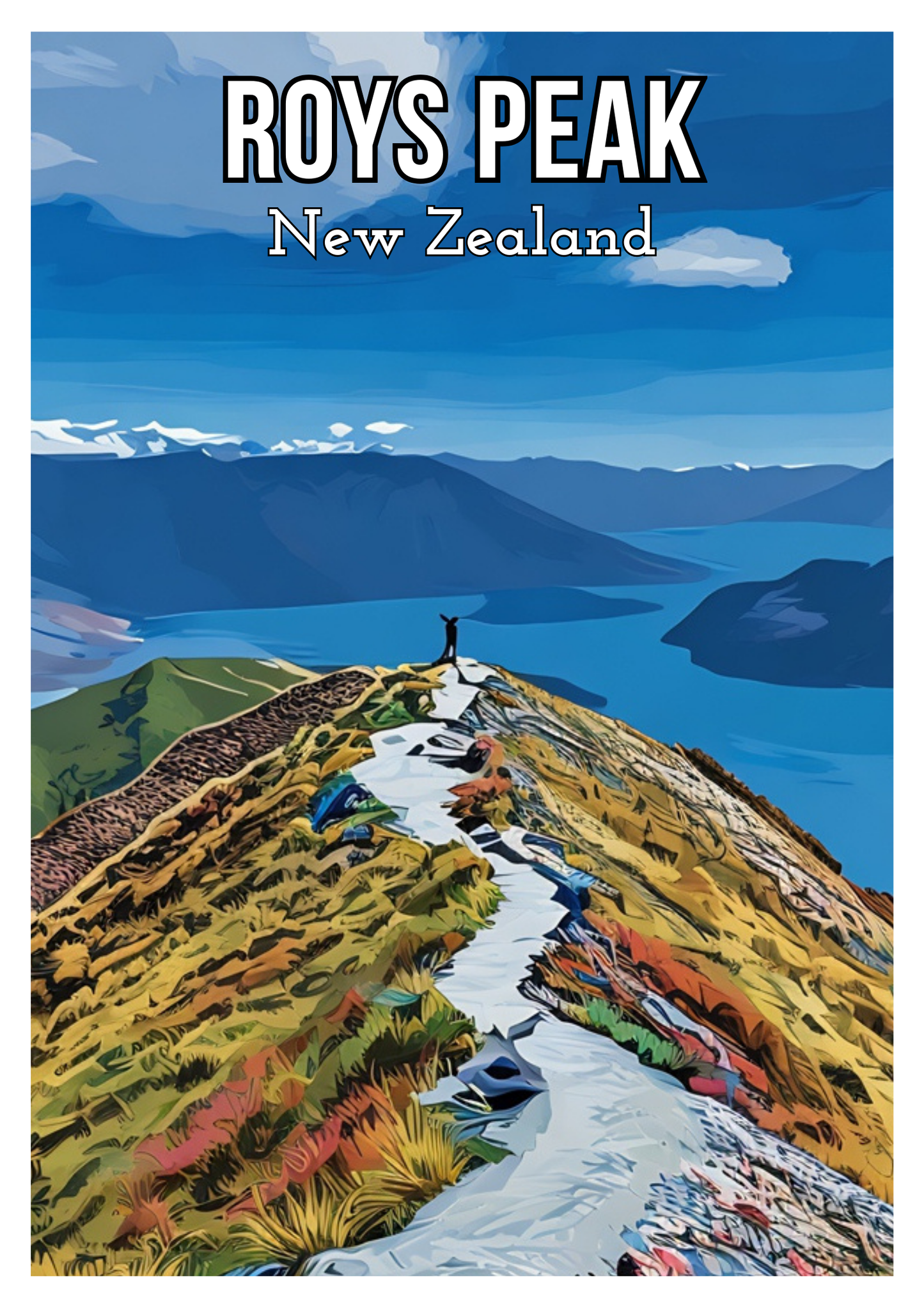 South Island Travel Posters - Digital Download