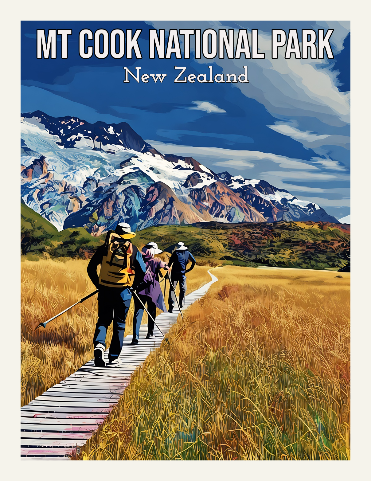 New Zealand Travel Posters