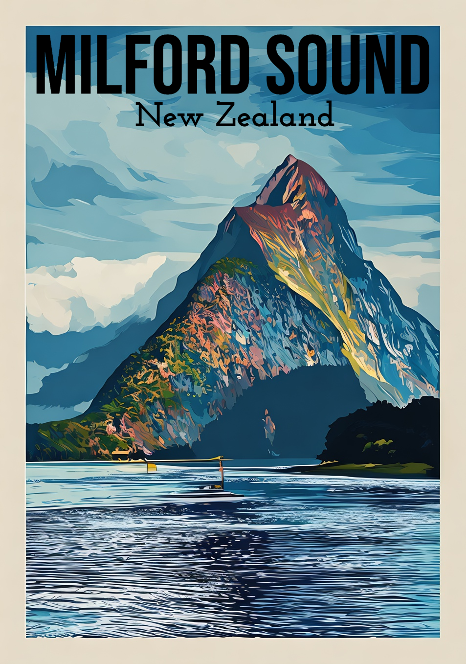 New Zealand Travel Posters