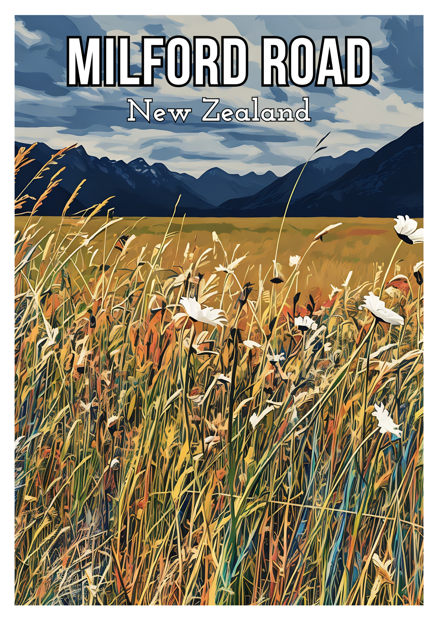 South Island Travel Posters - Digital Download