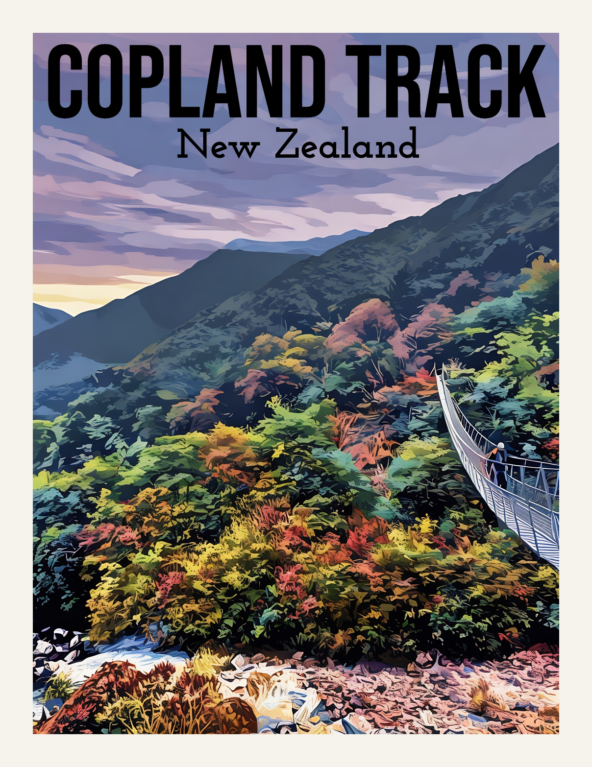 New Zealand Travel Posters