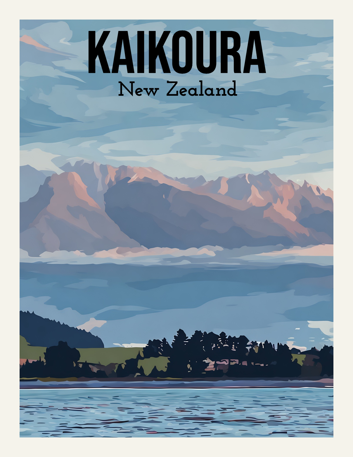 New Zealand Travel Posters
