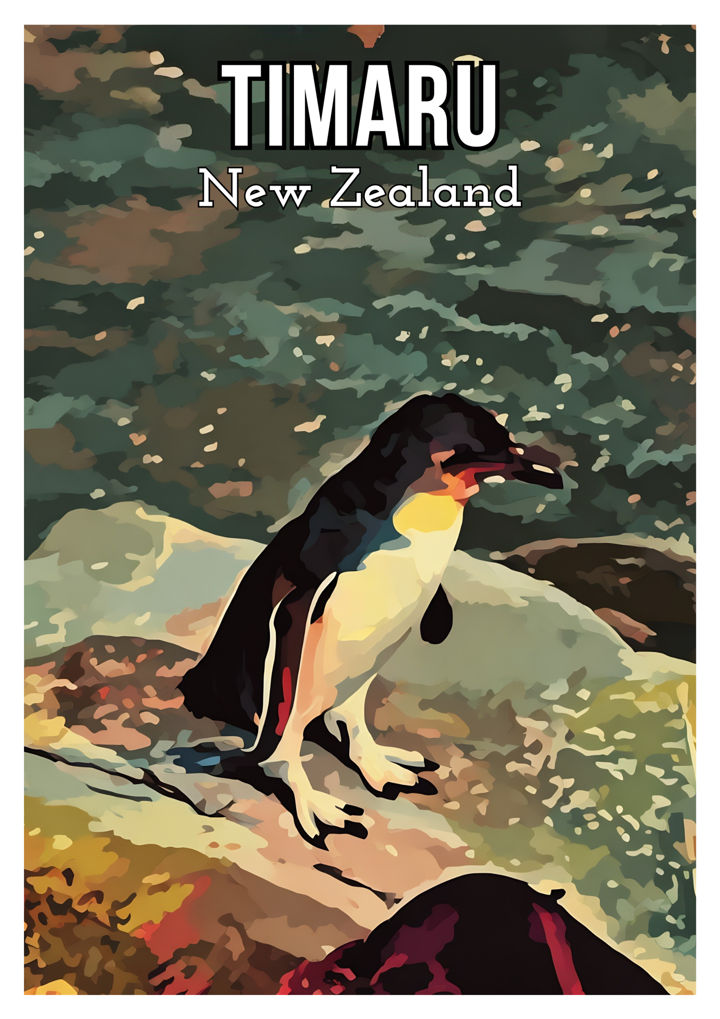 South Island Travel Posters - Digital Download