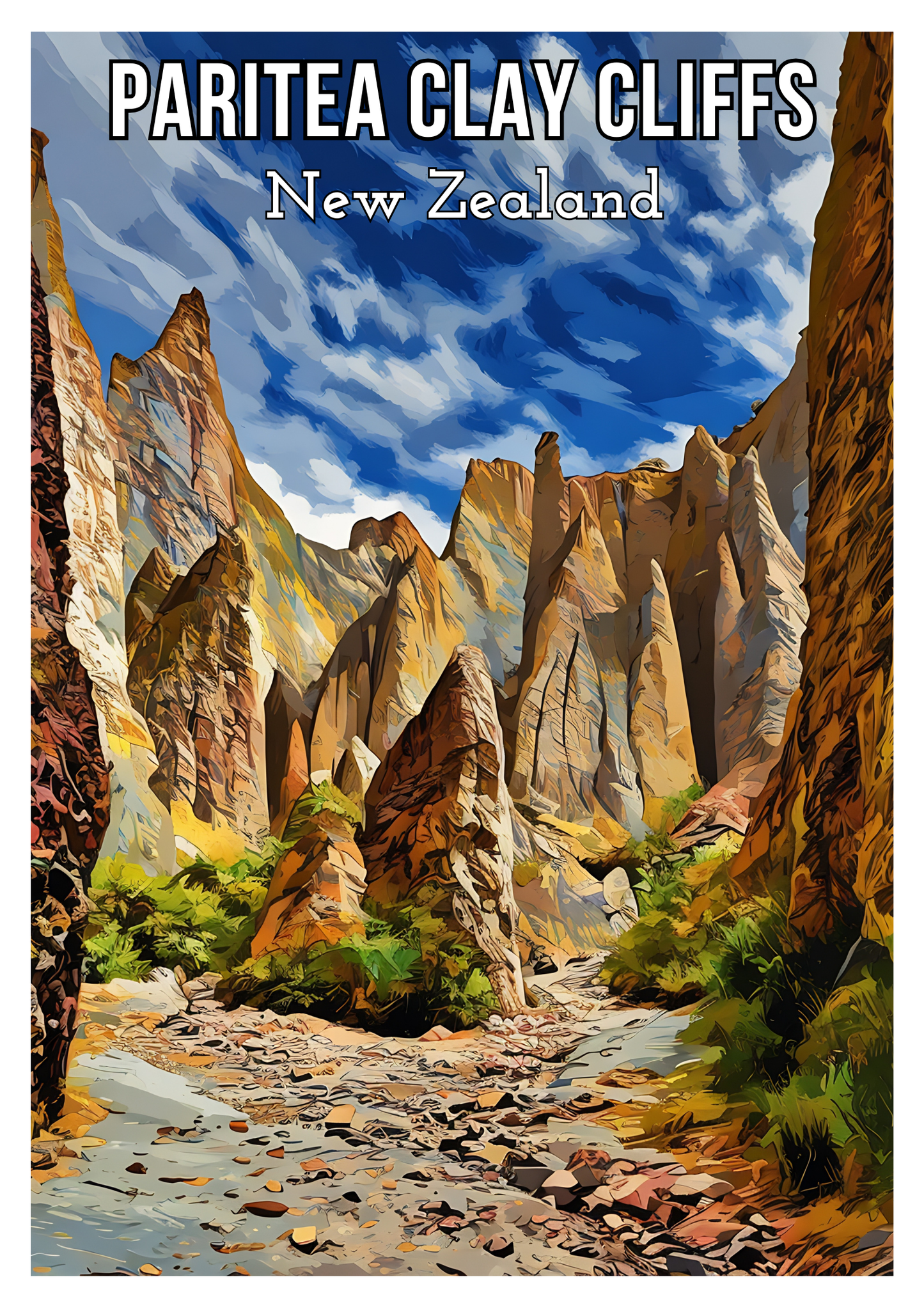 South Island Travel Posters - Digital Download