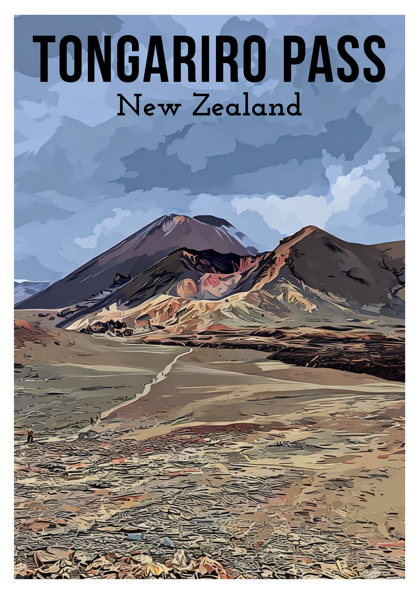 North Island Travel Posters - Digital Download