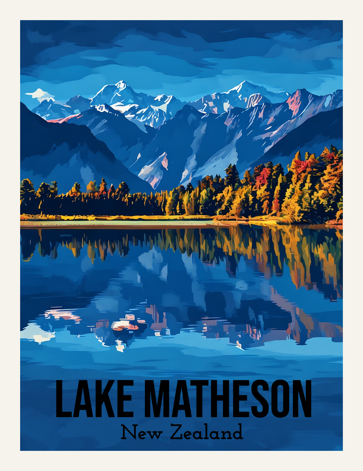 New Zealand Travel Posters