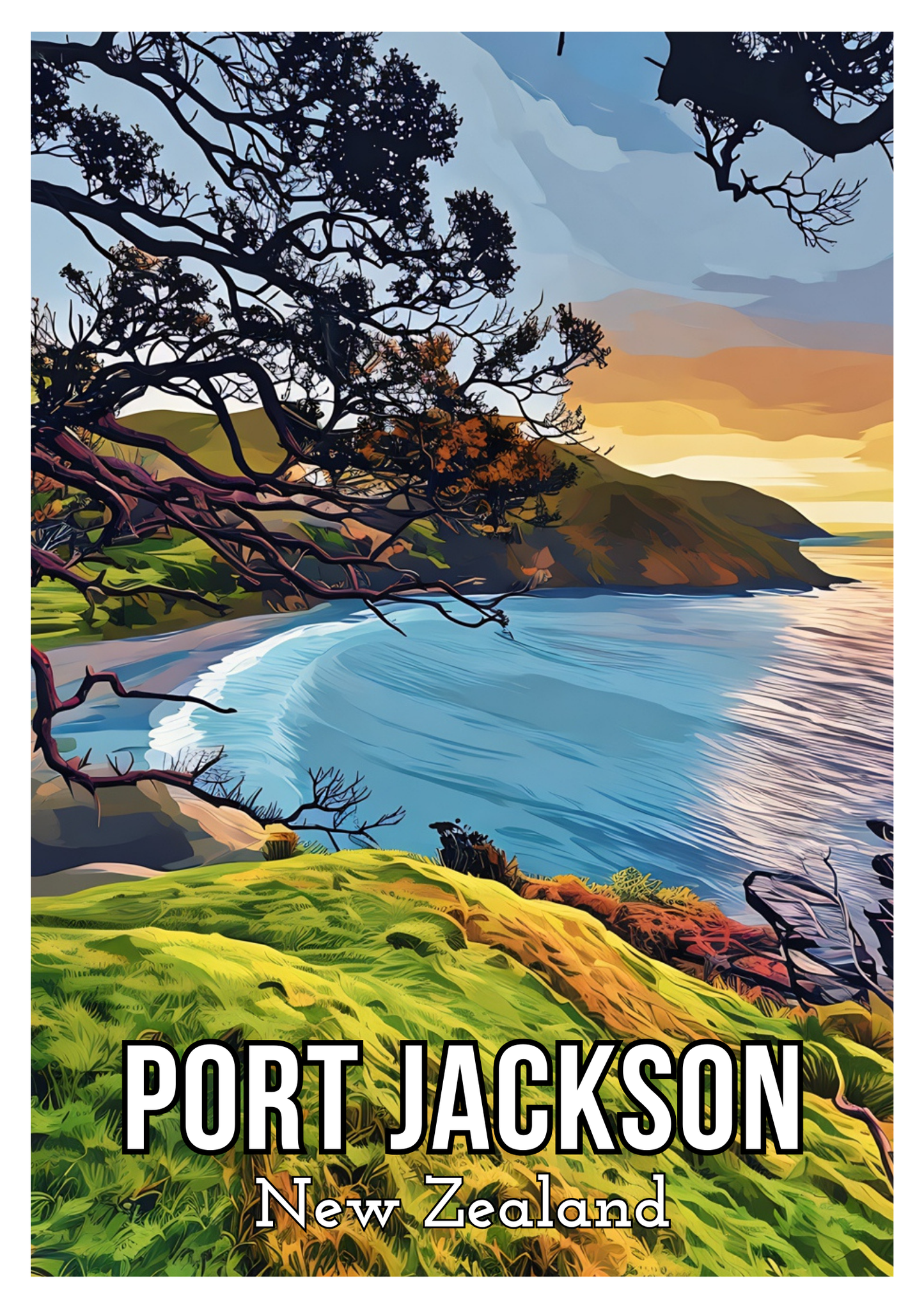 North Island Travel Posters - Digital Download
