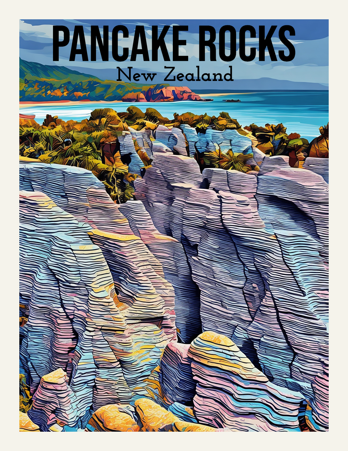 New Zealand Travel Posters