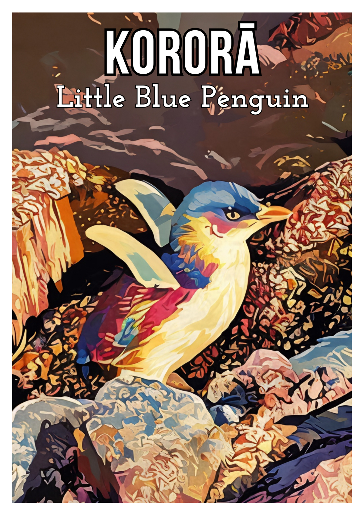 Little Blue Penguin Print