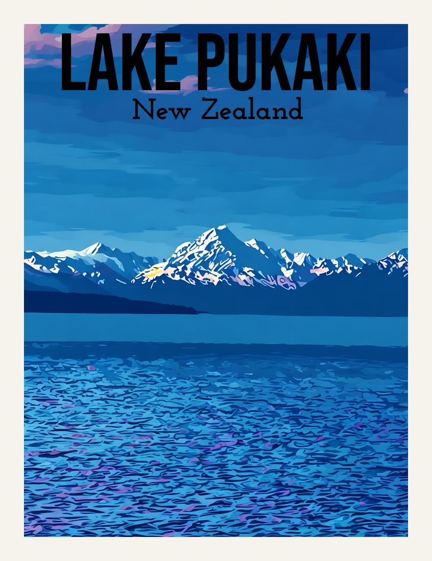 New Zealand Travel Posters
