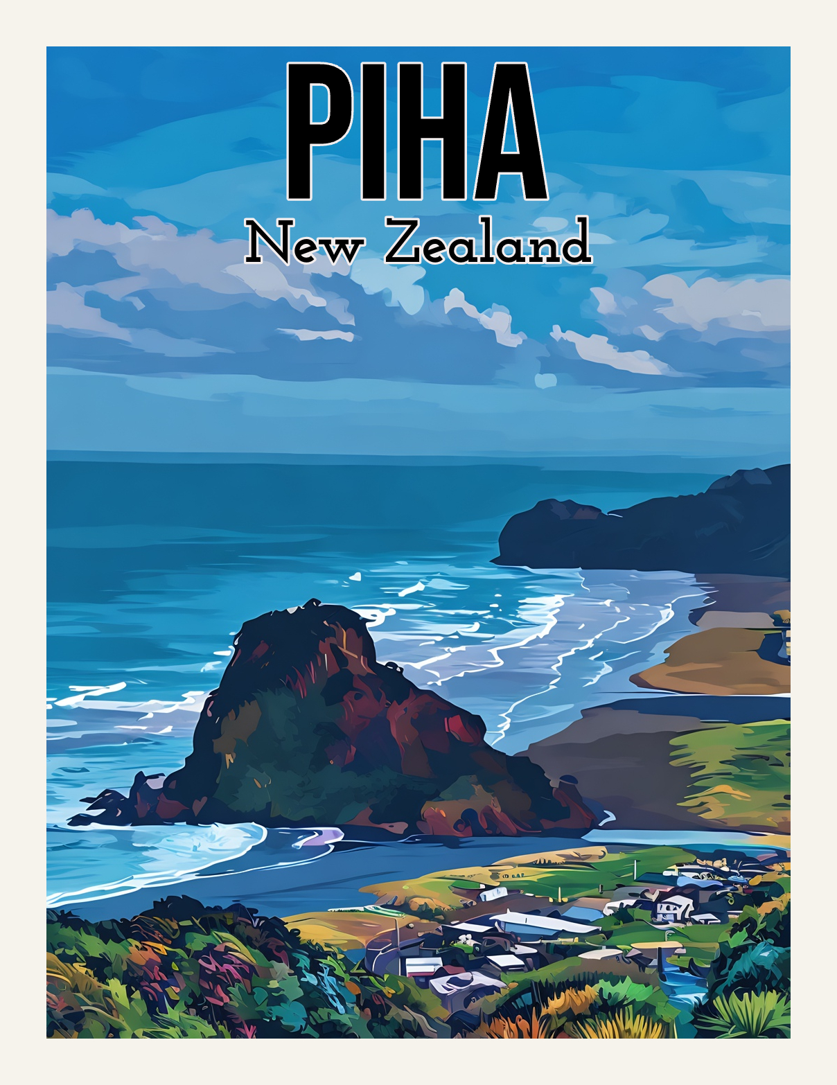 New Zealand Travel Posters